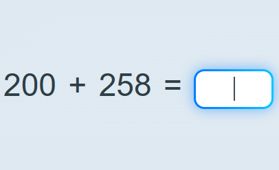 Two Three Digit Horizontal without Regrouping